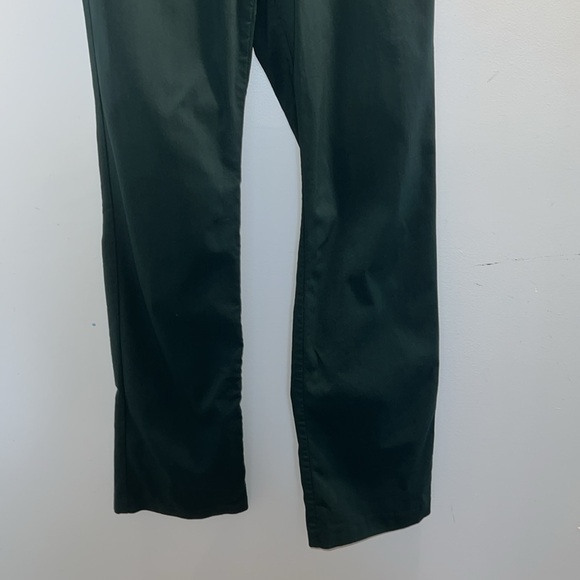Maurices M dark teal/pine green slacks. Bootcut, regular length - Picture 3 of 7